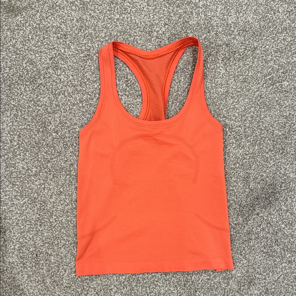 Women's Lululemon Orange Tank Top